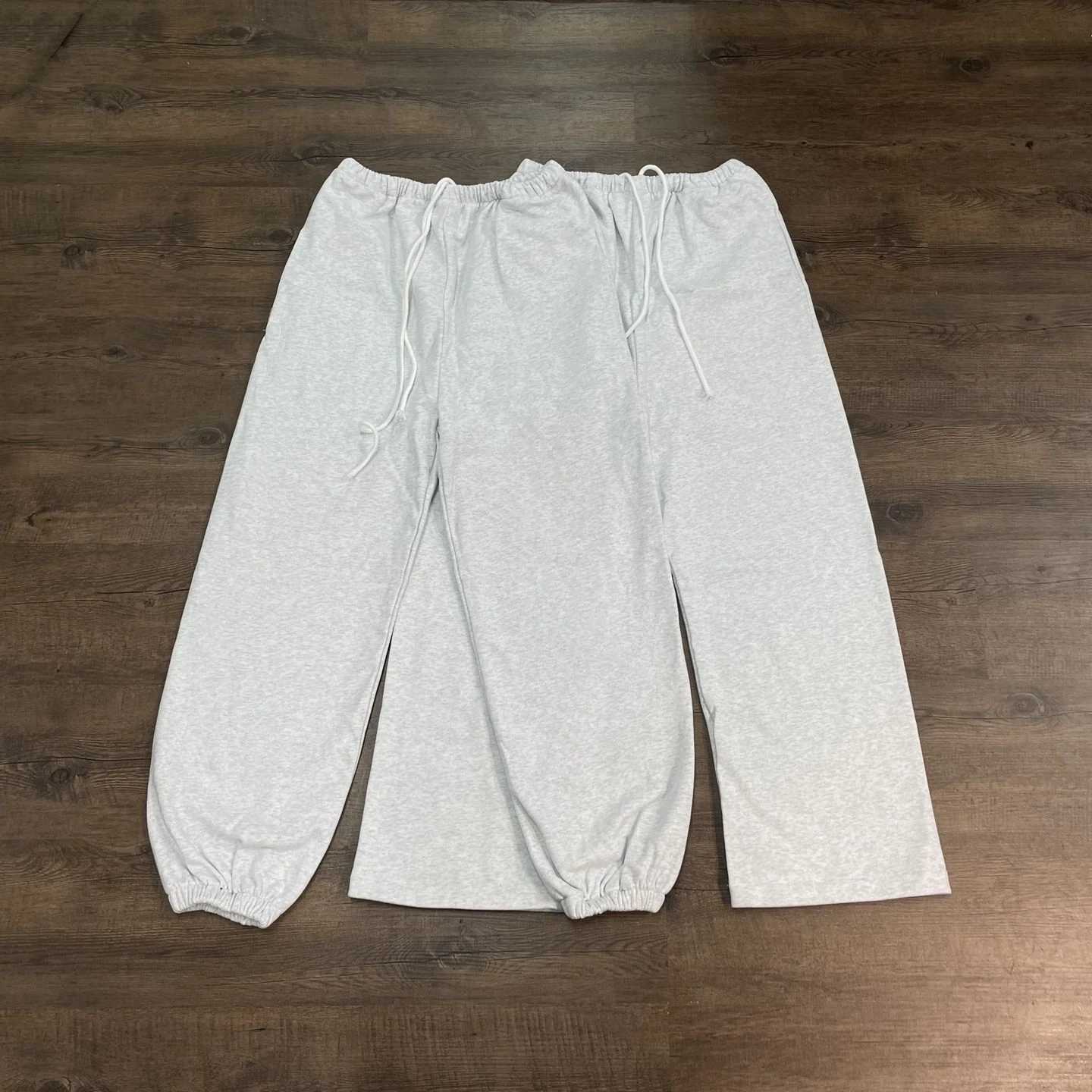 Yao Fashion Luxury Brand Streetwear Casual Sport Fleece Long Pants Solid Color Cleanfit Style HipHop Loose Pants For Men S2610163P1M