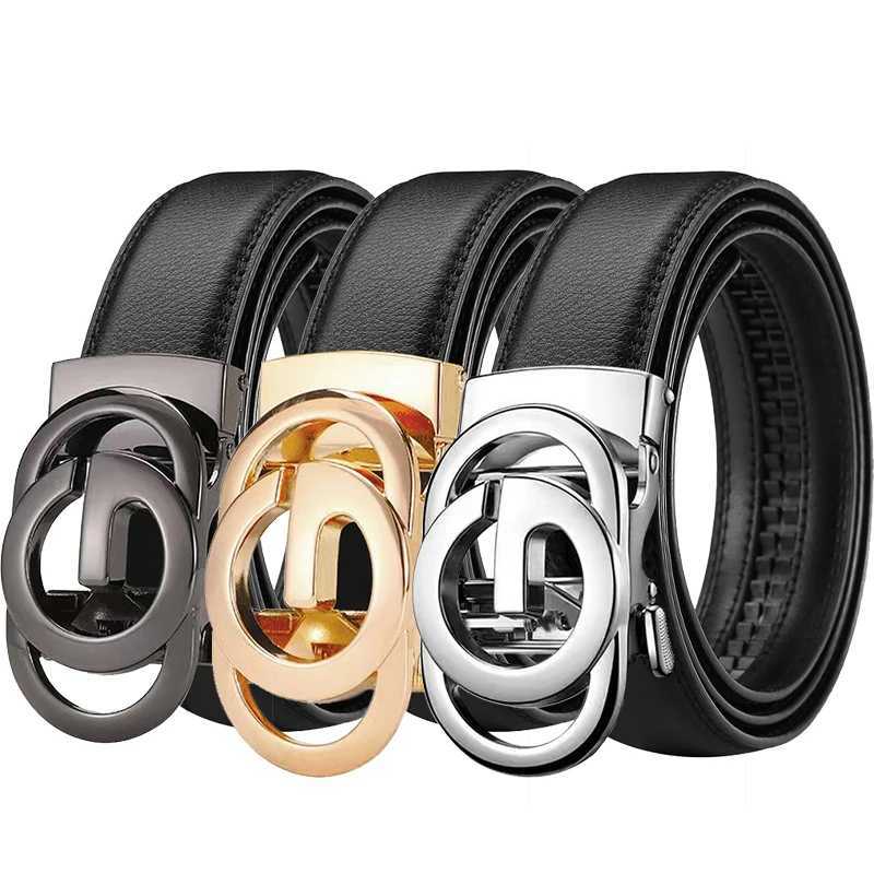 Fashion Business Men'S Belt Genuine Luxury Brand Belt Metal Buckle Belt High-Quality PU Leather Soft Belt With Cargo Pants Jeans S261017KCAZ