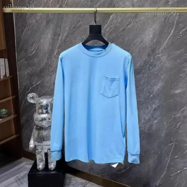 Hearts Long Sleeve Christmas Gift Shirt Designer Men Women Horseshoe Printed Long Sleeved High Street Sanskrit Shirt Fashion Trendy Cotton Luxury Tr