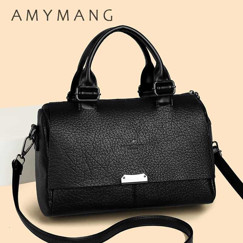 Evening Bags Women Handbag Top Handle Tote Bag Soft Leather Large Capacity Commuter Crossbody Shoulder Bag Ladies Purses and Handbags H261016