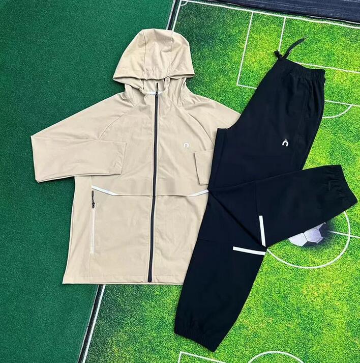 Mens Tracksuits Running Pantalon Coat Miller Clouds Jacket Sweatpants Two-piece Set Sportswear Breathable Designer On Quick Dry Running Tracksuit