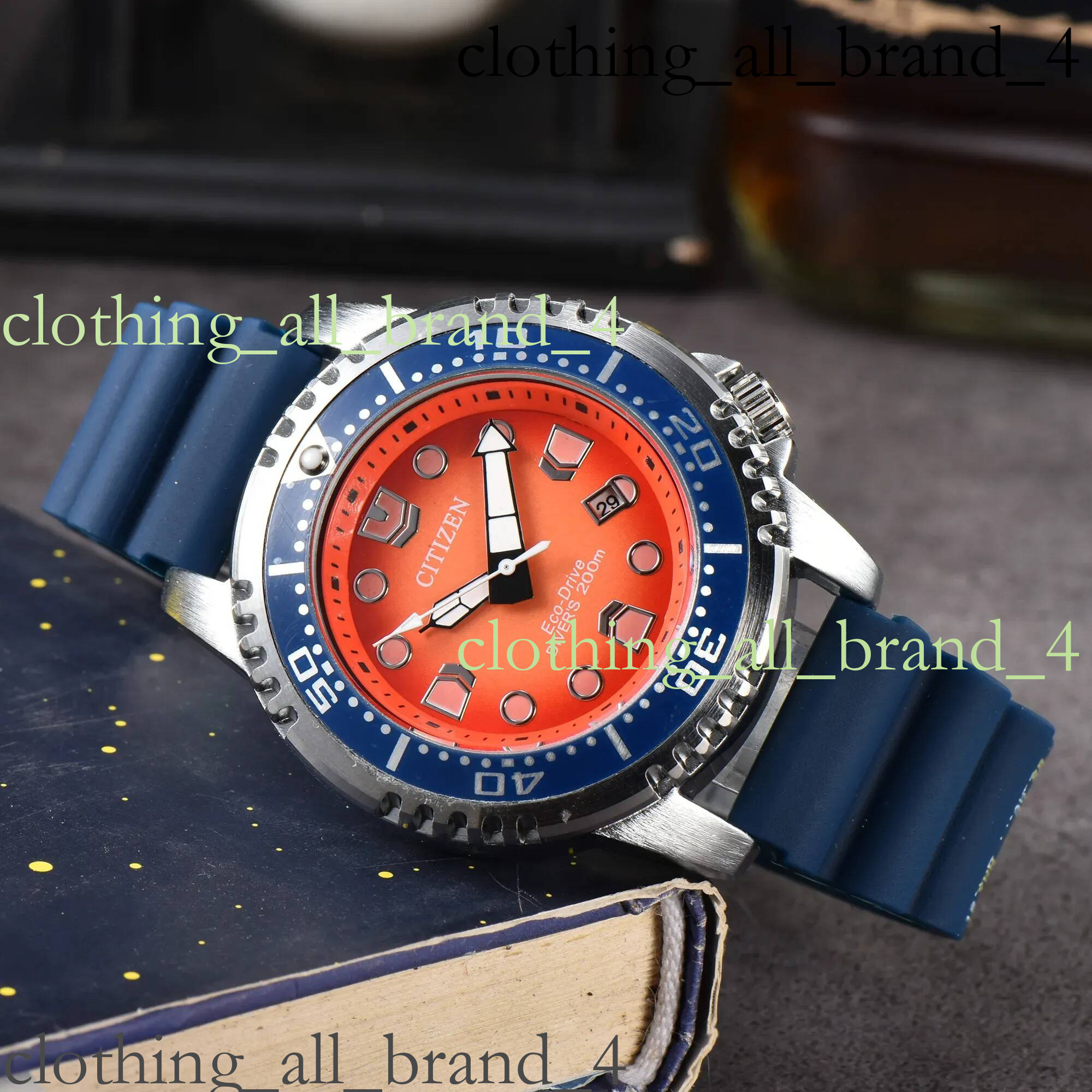Citize Watch Men Luxury Trend Citi Quartz Calendar Waterproof Multi Function Fancy Round Stainless Automatic Date Designer High Quality Mens Citizen