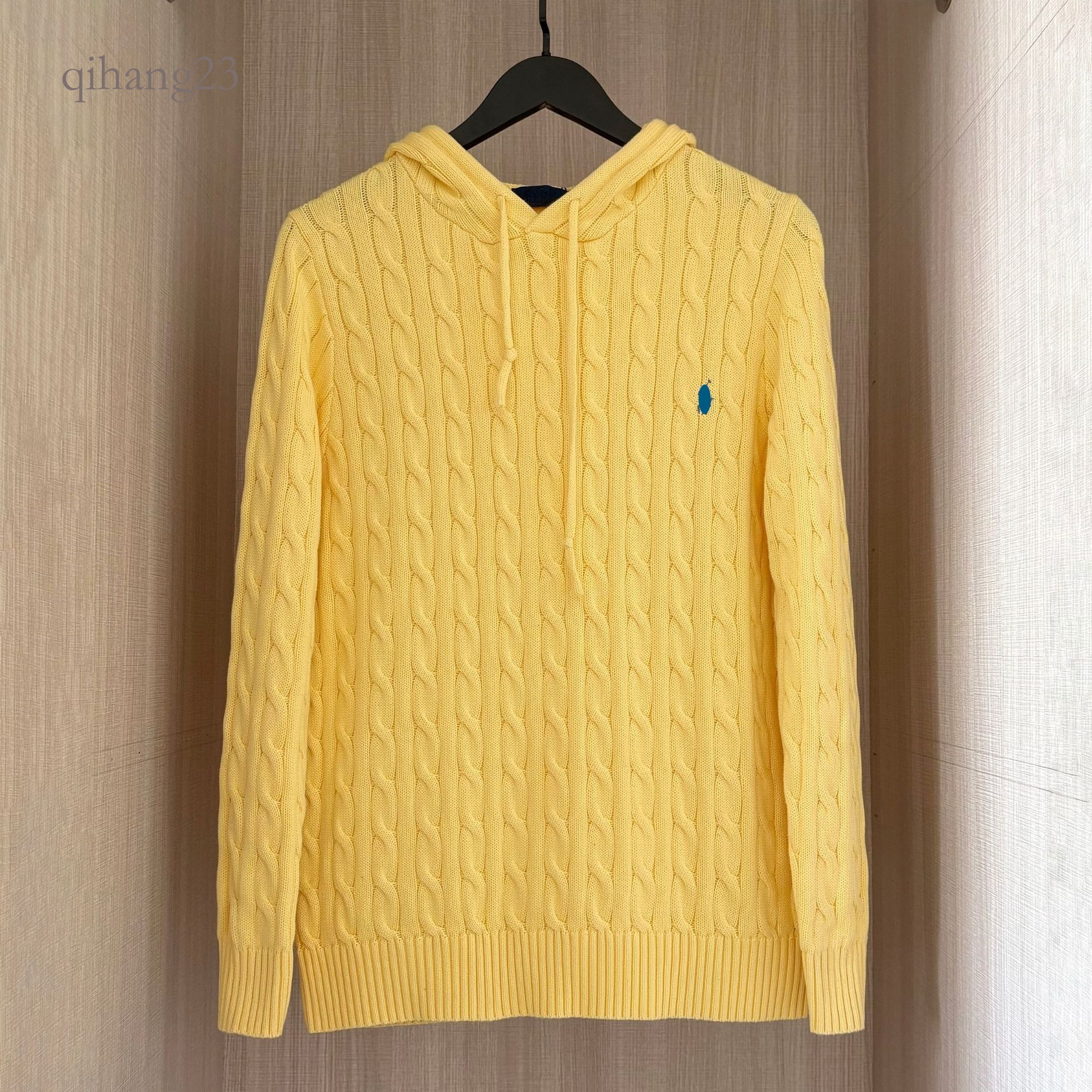 Ralplys Sweater Women Designer Cardigan Polo Sweater Pullover Classic Pony Embroidery Logo Crew Neck Autumn Warm Fashion Ralf Sweaters Laurnen Sweat