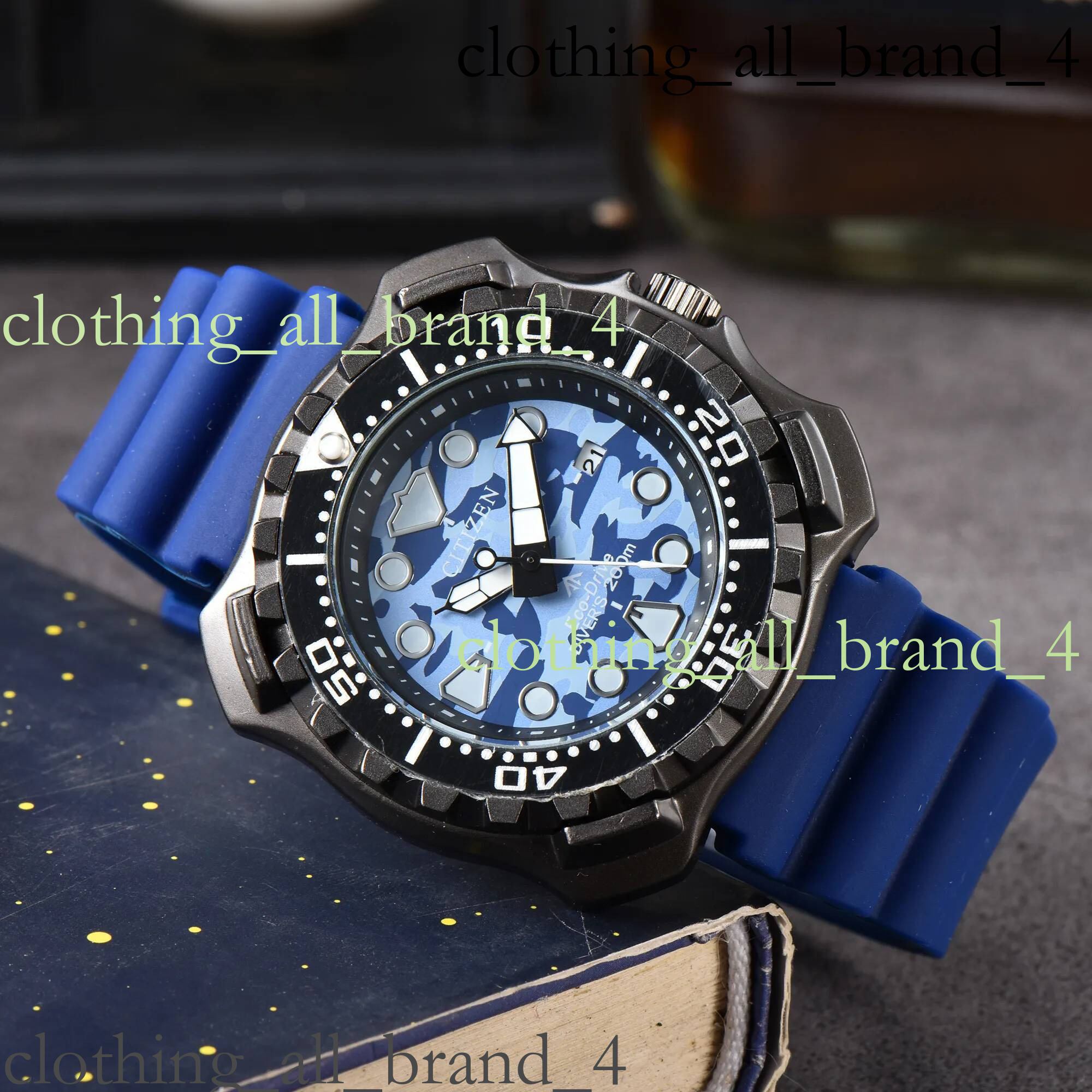 Citize Watch Men Luxury Trend Citi Quartz Calendar Waterproof Multi Function Fancy Round Stainless Automatic Date Designer High Quality Mens Citizen