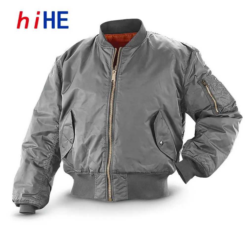 Men Windbreaker Jacket US Air Pilot Flight Waterproof Nylon MA1 Hip Hop Long Sve Coat Autumn 2026 S261017TV7A