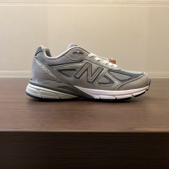 Premium Designer American-made original gray men's JJJJ green women's 990V4V5 casual retro running shoes