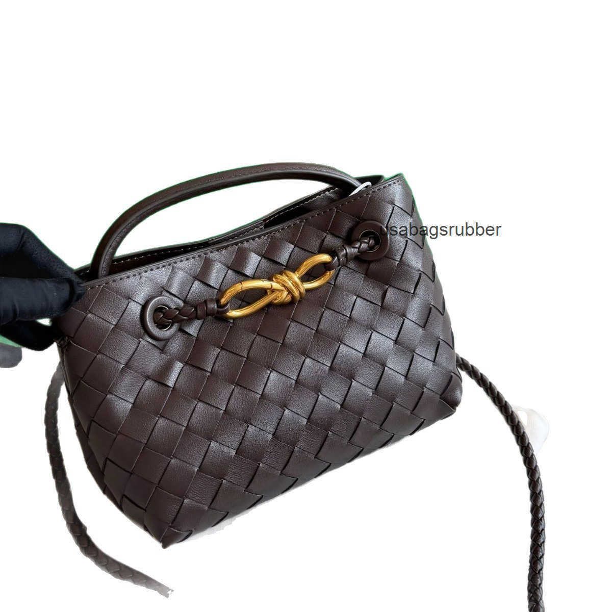 Refined Designer Style new style bag woven leather large capacity tote handbag for women