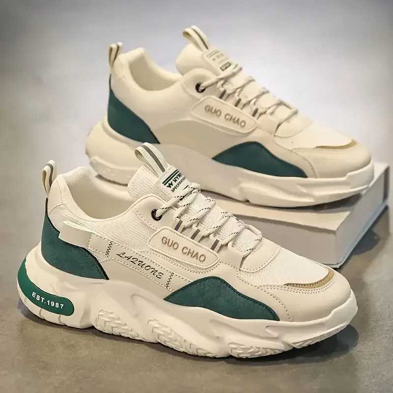 Casual Shoes Men'S Casual Sneakers Comfortable And Grippy Lace-Up Slip-Ons for Outdoor Activities - Suitable for Men'S Spring/Summer/F H26
