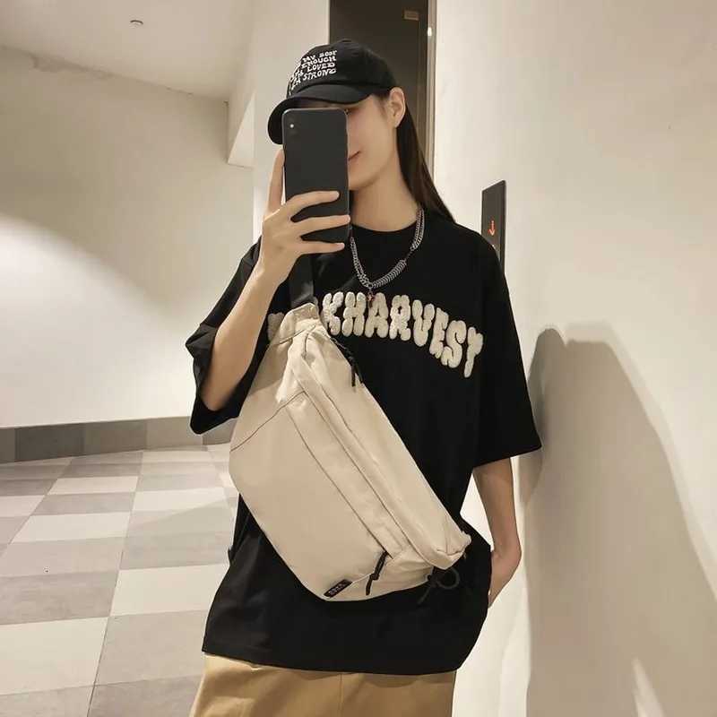Shoulder Bags Large Capacity Crossbody Sling Bag Casual Daily Shoulder Waist Bag for Men and Women Suitable for Commuting School Short H261016