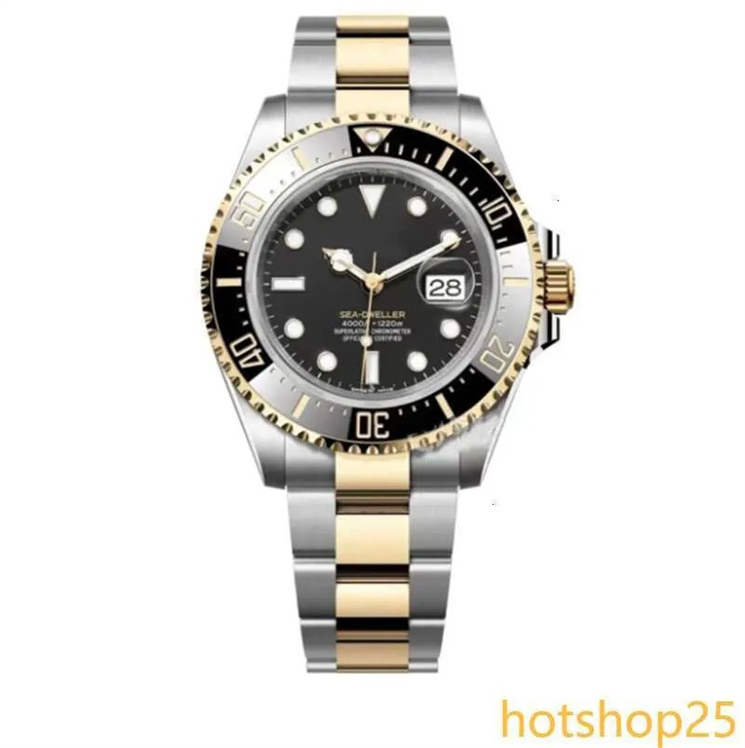U1 Top AAA Water proof Luxury Designer Mens Watch 126603 SEA DWELLER Men Mechanical Automatic Watches Movement Wristwatches Watch Montre de luxe sap