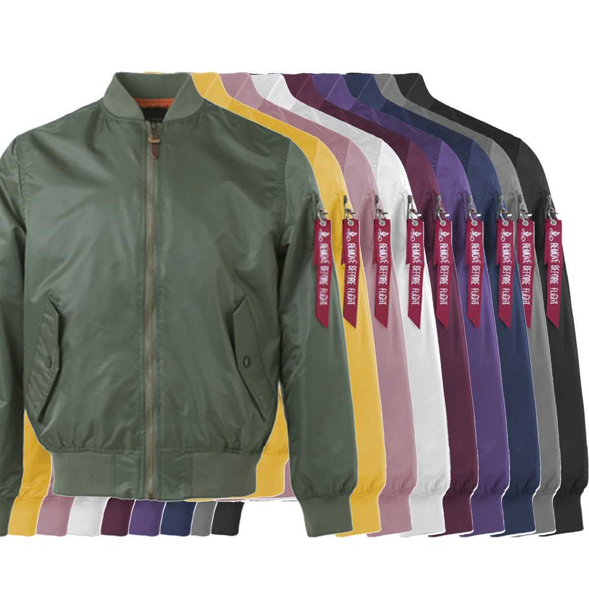 2024 Ma1 Lightweight Green Tactical Military Varsity Flight Windbreaker Pilot Air Force baseball letterman Bomber Jacket for Men S261017O4KO