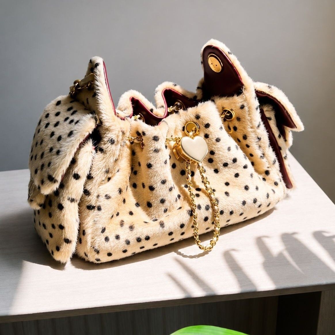 Luxury Bags Leopard Print Fur Armpit Fashionable Crossbody Bags Woman Shoulder Purse And Handbags Er Bucket Bag Women Bag Hot Selling