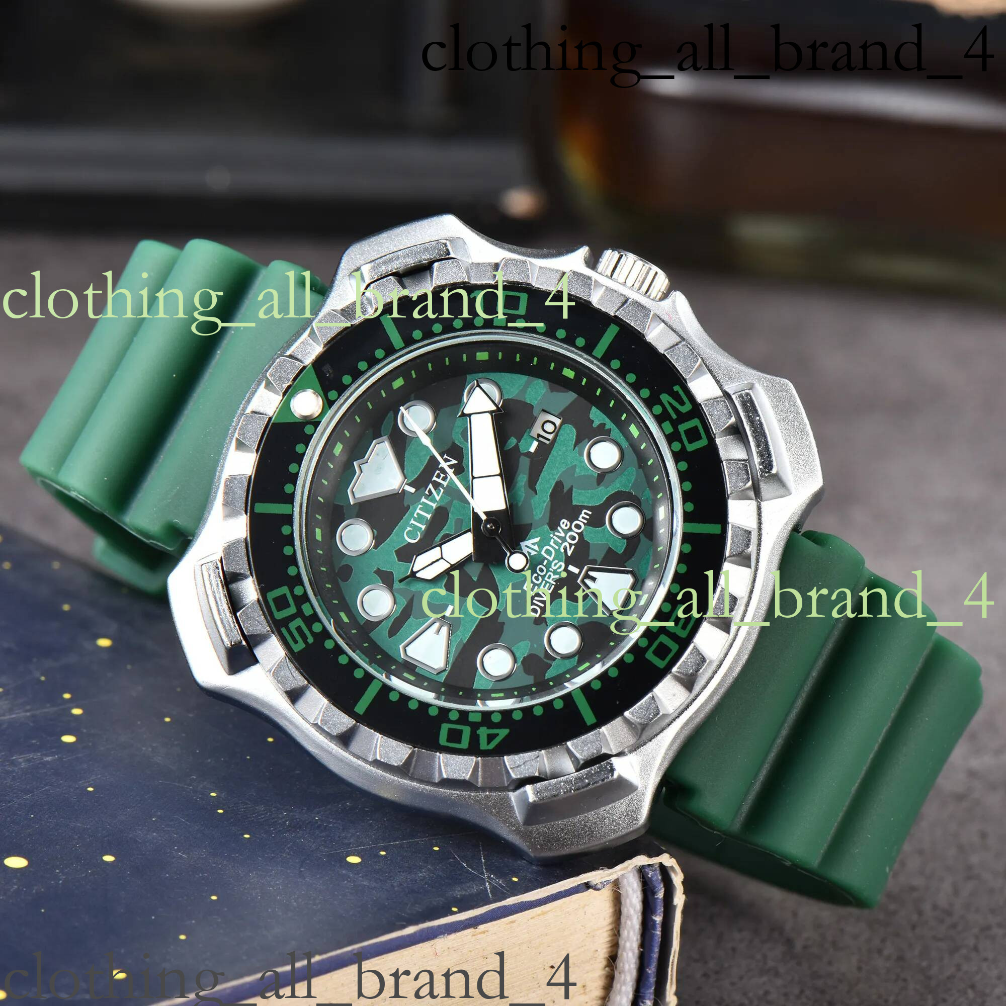 Citize Watch Men Luxury Trend Citi Quartz Calendar Waterproof Multi Function Fancy Round Stainless Automatic Date Designer High Quality Mens Citizen