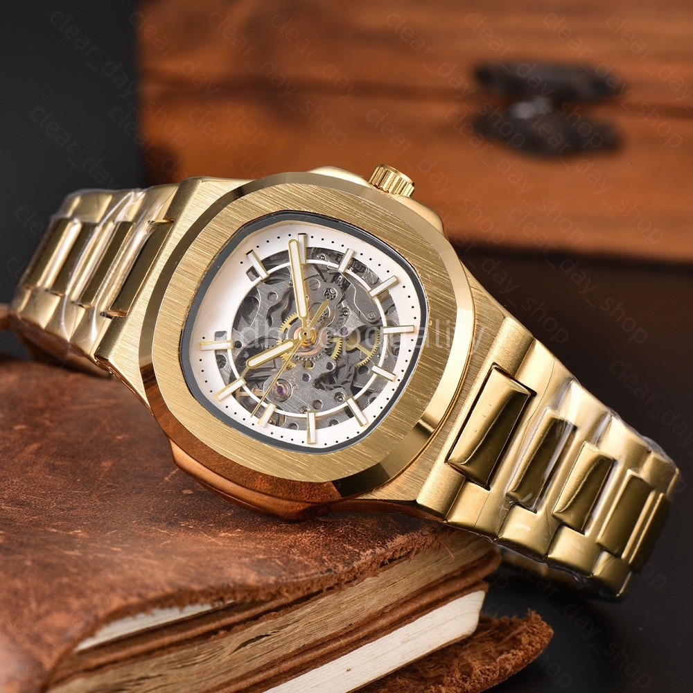 AAA Patekeities Philipeities Watch Luxury Designer Watch Mens Nautilius Watch Pataked Philipeitly Watch Chronograph Watch Quartz/Automatic Watch Wit