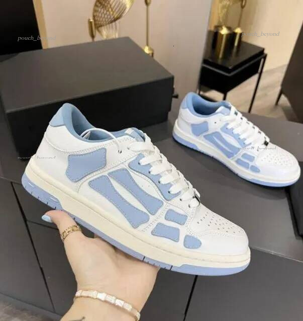 Bone Genuine Leather Women's Amiribone shoes Slides Slippers Casual Flat Bottomed Men's Shoes For Couples In Spring And Autumn Seasonsr Am