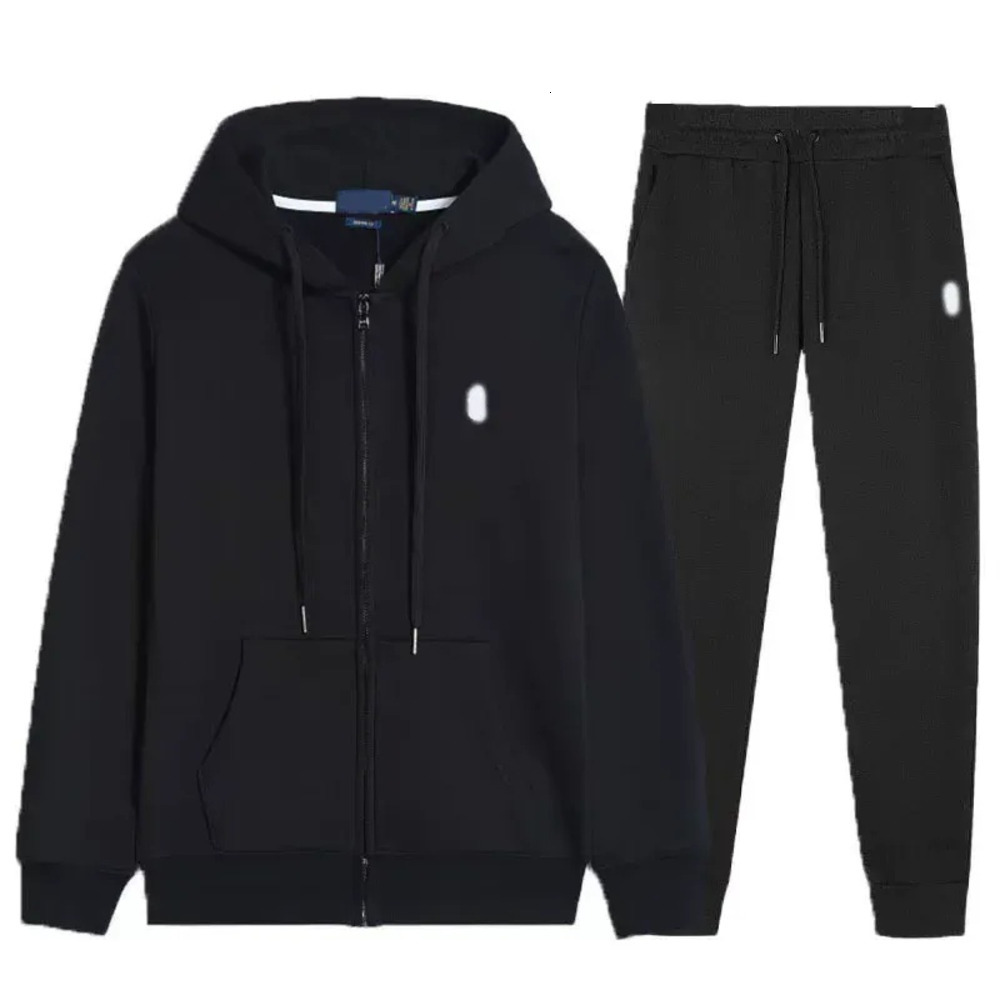 Ralply Laurent Polo Tracksuit Embroidery Hoodies Suits Mens Streetwear Two Piece Set Womens Hip Hop Sweatshirts Sweatpants Casual Outfits Ralphyslar