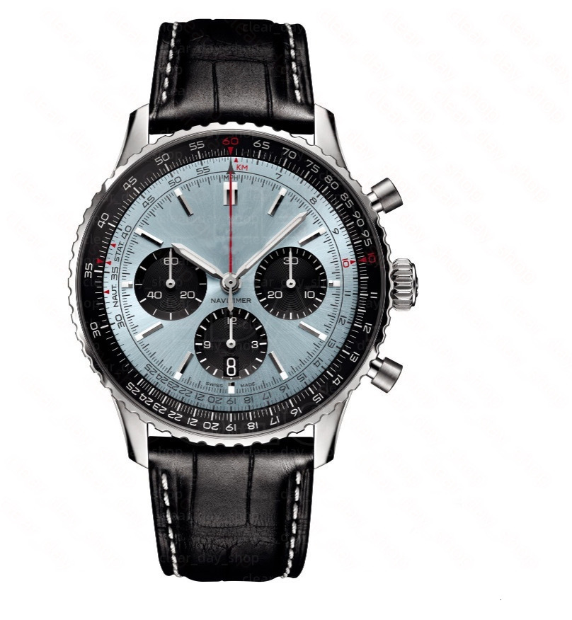AAA Classical Breitlinlyity Watch Designer Watches Men Chronograph Mens Navitimerness Watch Automatic Quartz Leather Strap Luxury Watch Men Ocean Wa