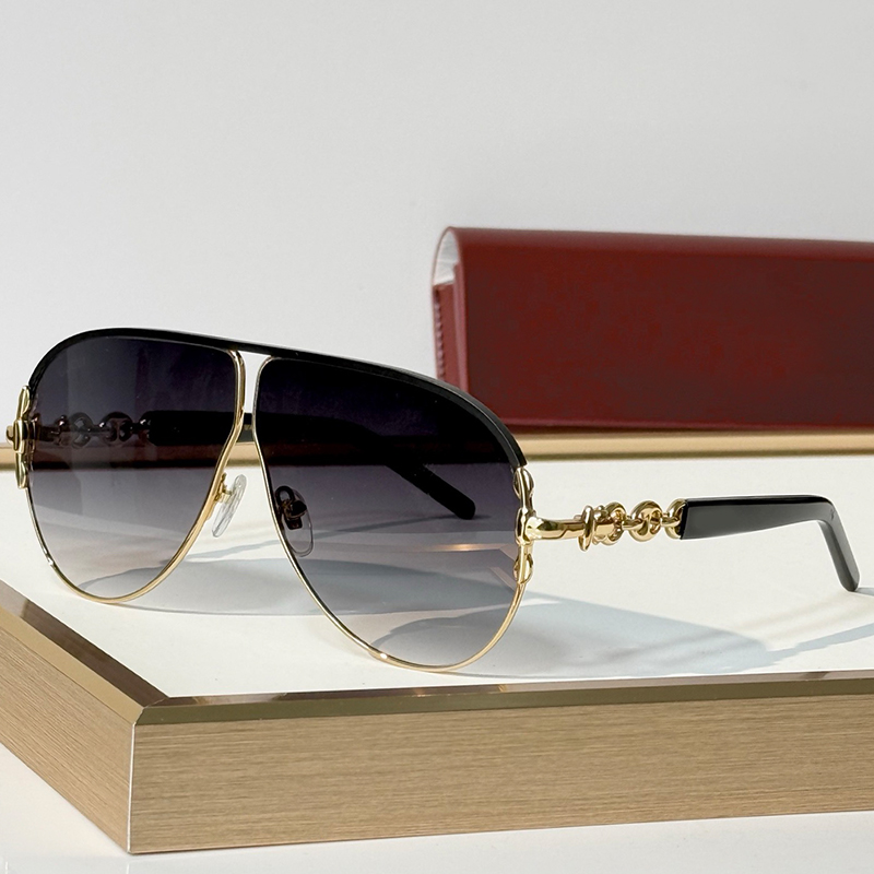 Luxury Sunglasses for Women Designer Sunglasses Men Fashion Pilot Glasses Oversized Men Sunglasses Outdoor Driving UV Glasses G2307