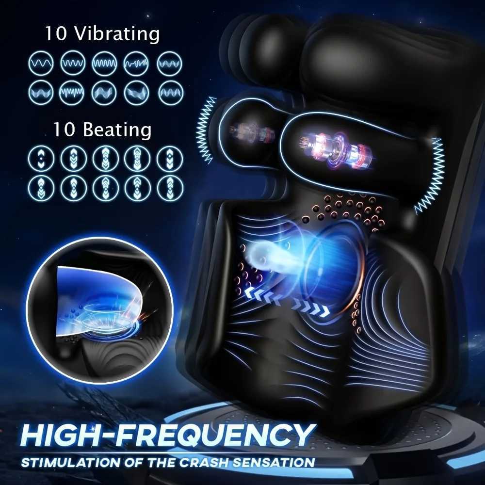 For Vibrator Men Tapping Flapping Glans Massager Sex Machine Penis Delay Automatic Male Masturbator s for Adult M261017