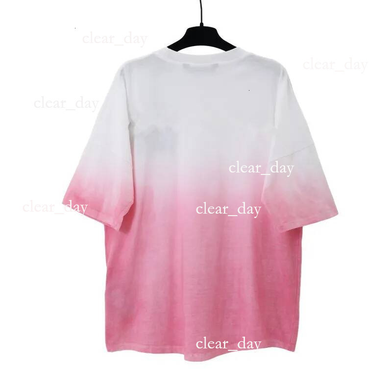 Palmity Angles Tshirt Mens Designer Tshirt Luxe Bear Tshirts Black Shirts For Women Summer Palmesshort Slve Breathable Cotton Letter Tshirt 979