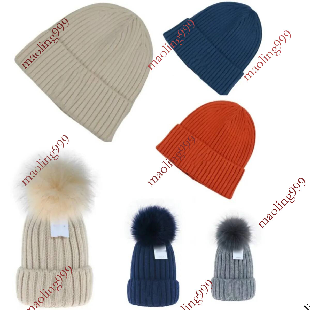 Bonnet d'hiver Bonnets Bonnet Bonnet Mutze Cappello Classics Tricoté Femmes Mode Lettre Solide Designer Casual Chapeau Hommes Bonnet Bonnet de la