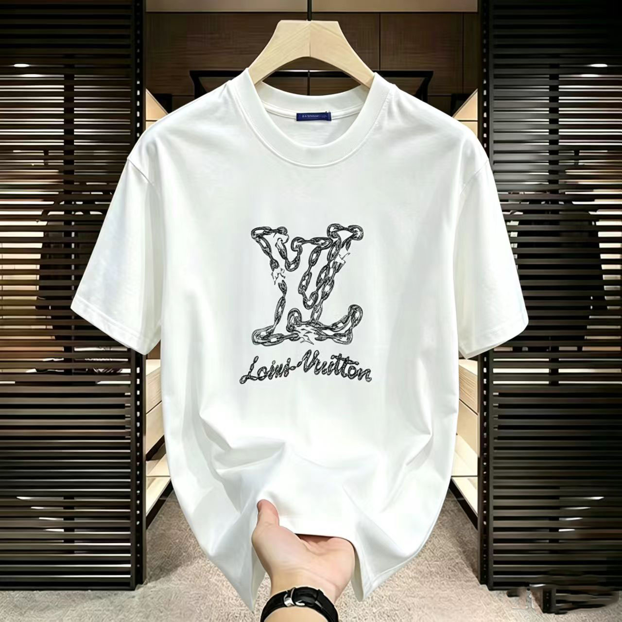 New American-style short-sleeve premium casual men's trendy cool printed T-shirt short-sleeve shirt for men888