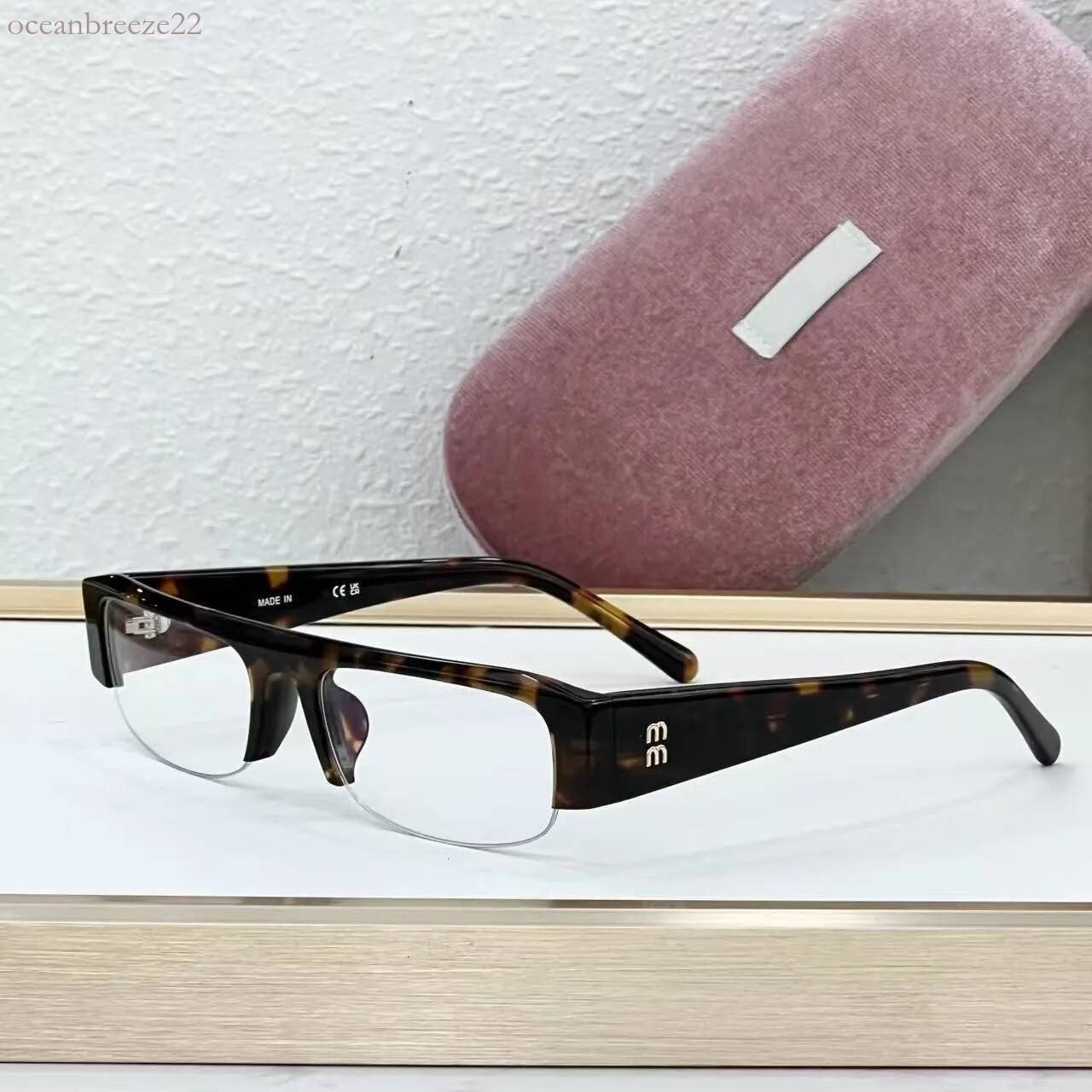 Mu Sunglasses High Quality Women Man Polarize mm Sunglasses Cat Eye Muilies Eyeglass Designer Luxury Brand Shade Fashion Small Frame muiity Sunglass