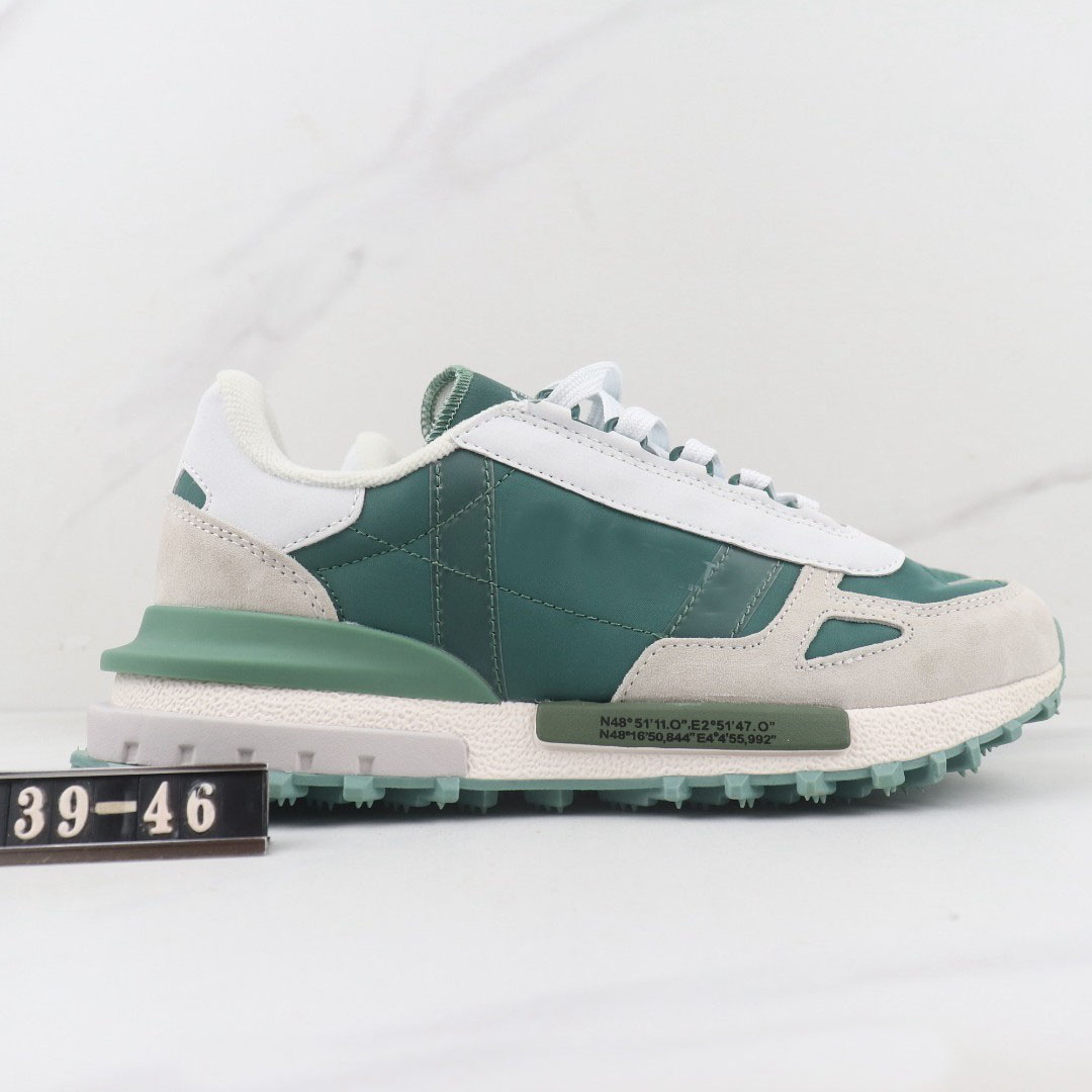 Luxury Men Dress Shoes Designers Outdoor Men's Casual Shoes Genuine Leather Color-blocked Sneakers Stylish and Breathable Running Shoes