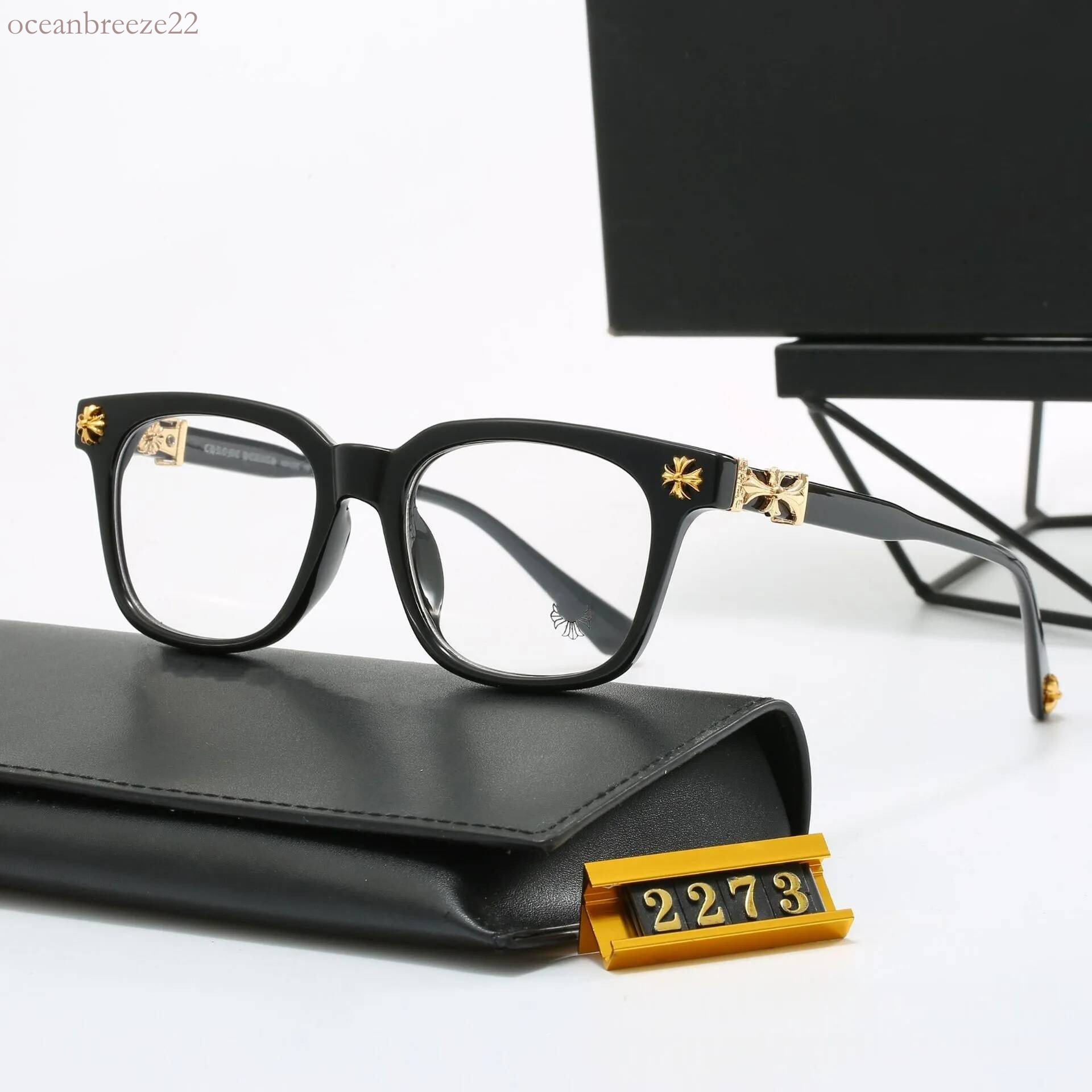 chromed glasses Blue Light Glasses Eyewear Men's cross glasses Designer Sunglasses For Men Women Computer Lenses to Read Lunettes Chrome Sungla