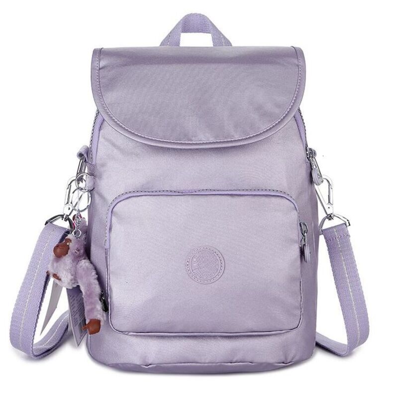 Kiplin Bag Designer Bag Kippling Bag Flip Top Backpack Nylon Waterproof Multi Pocket Convertible Beach Shoulder Bag For Women Travel School Casual K