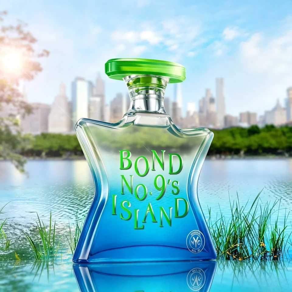 York New No.9 Bond Island Unisex Eau De Parfum 100Ml Spicy White Ginger Basil Water Mint Green Foliage Designer Fragrance For Men And Women M261016