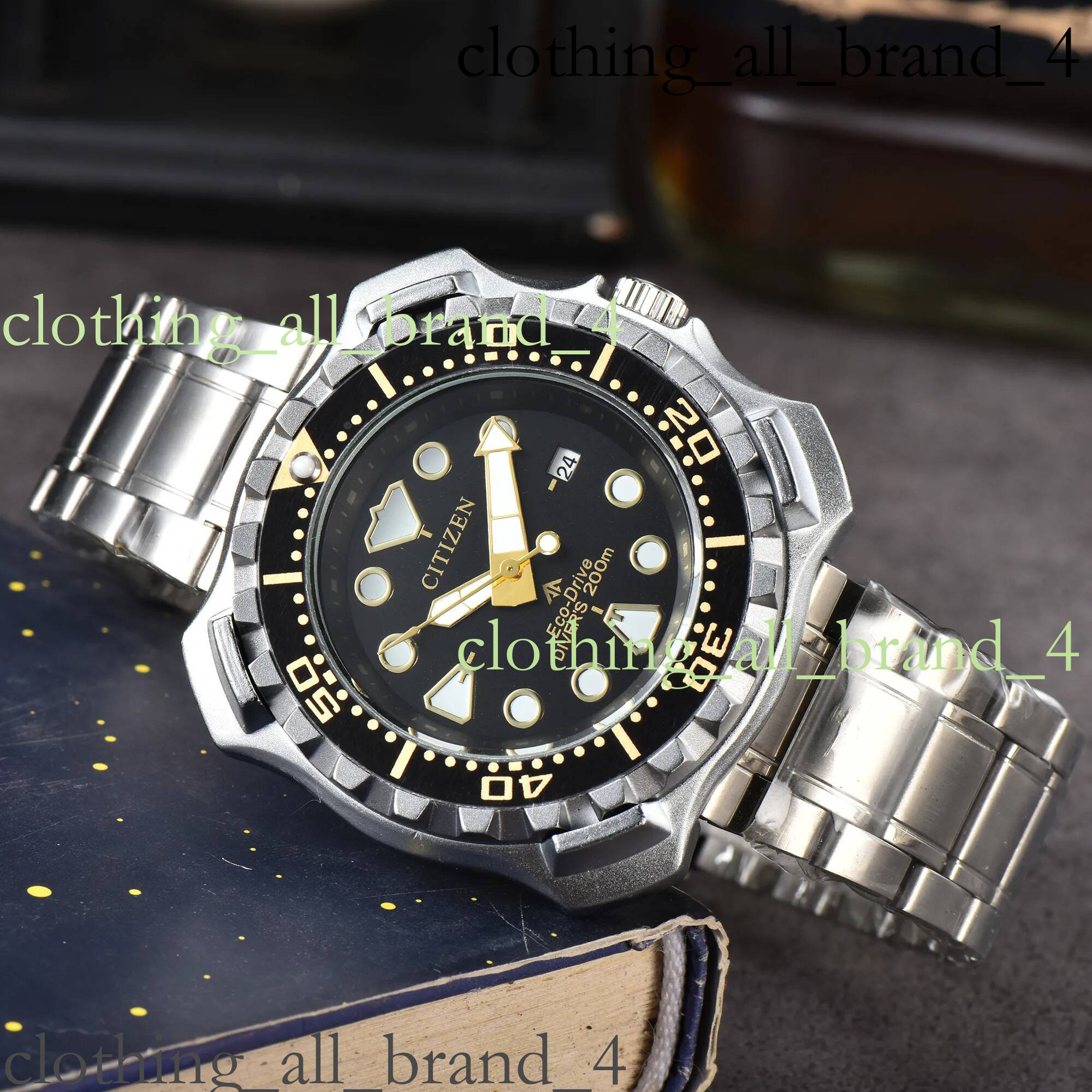Citize Watch Men Luxury Trend Citi Quartz Calendar Waterproof Multi Function Fancy Round Stainless Automatic Date Designer High Quality Mens Citizen