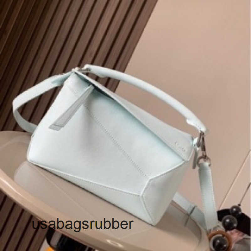Origami Satchel New Edge Geometric Bag Cowhide Single Shoulder Crossbody Women's High Quality with Multi-Panel Construction