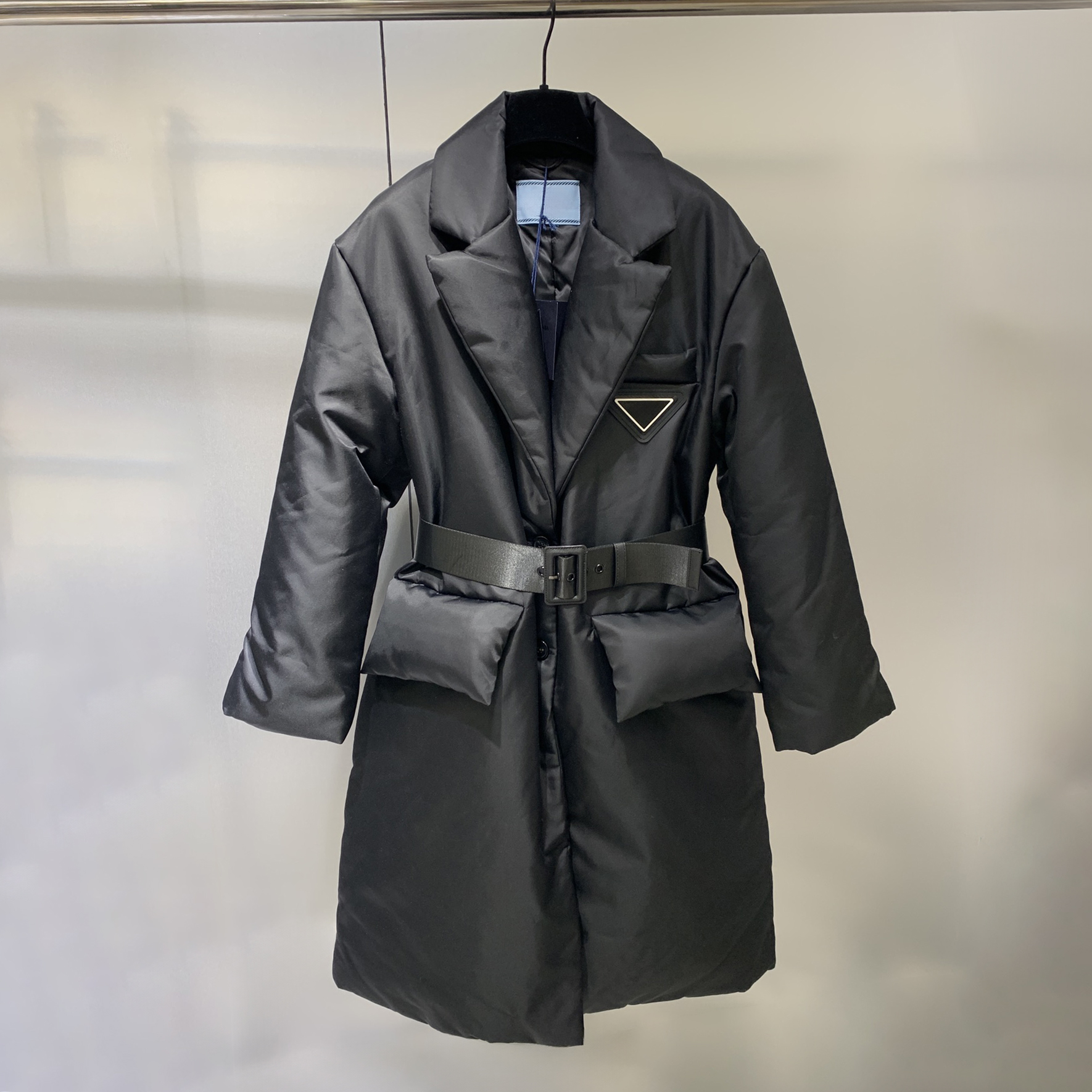 Women's Designer long down jacket Outerwear Winter Puffer Jacket Parkas Down Style Slim Outfit Windbreaker Pocket Lady Warm Coats without box