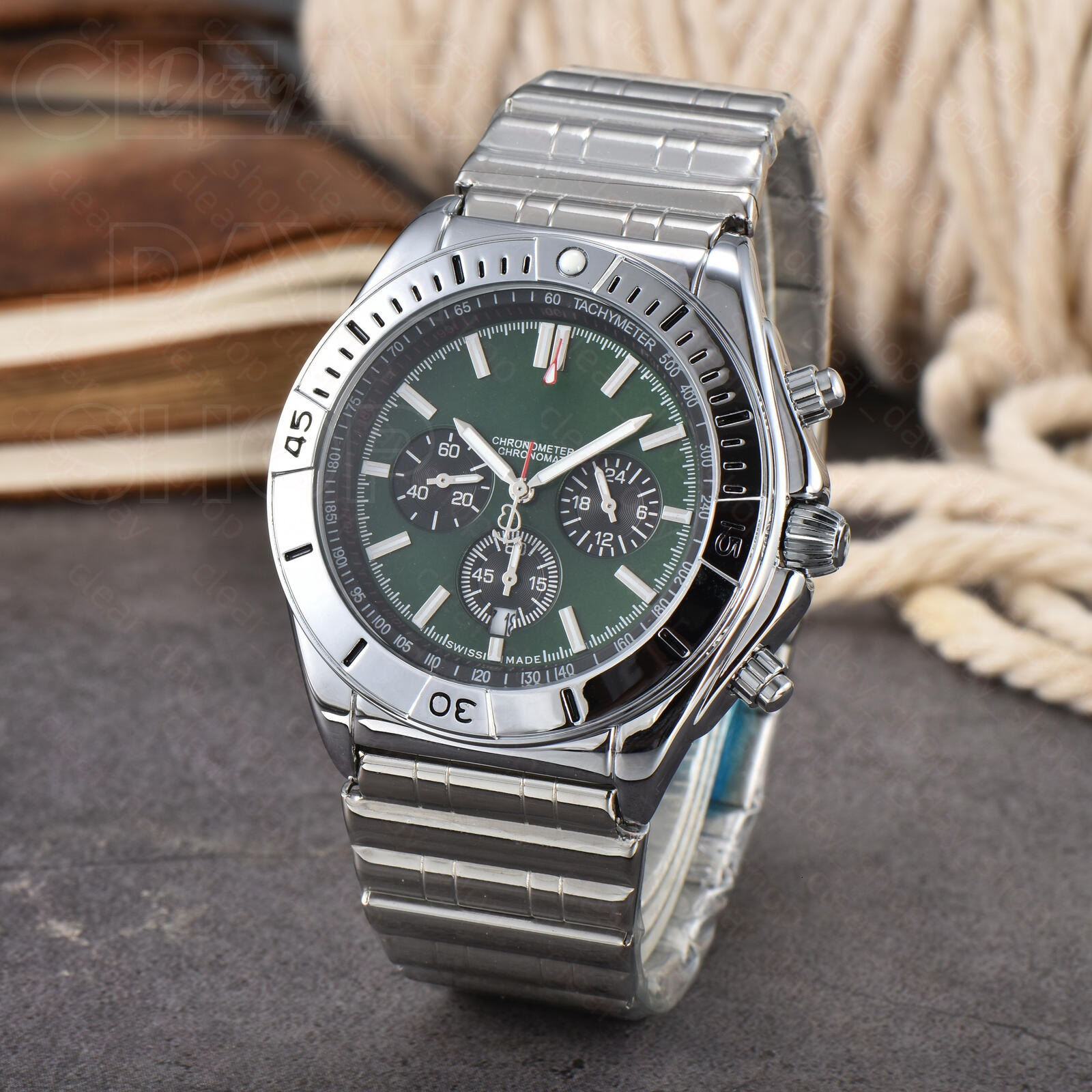 AAA Luxury Mens Chronograph Watch Designer Breitlinlylies Watch Quartz Automatic Movement Breitlness Watches Fashion Business Calendar Men Watch 2d3