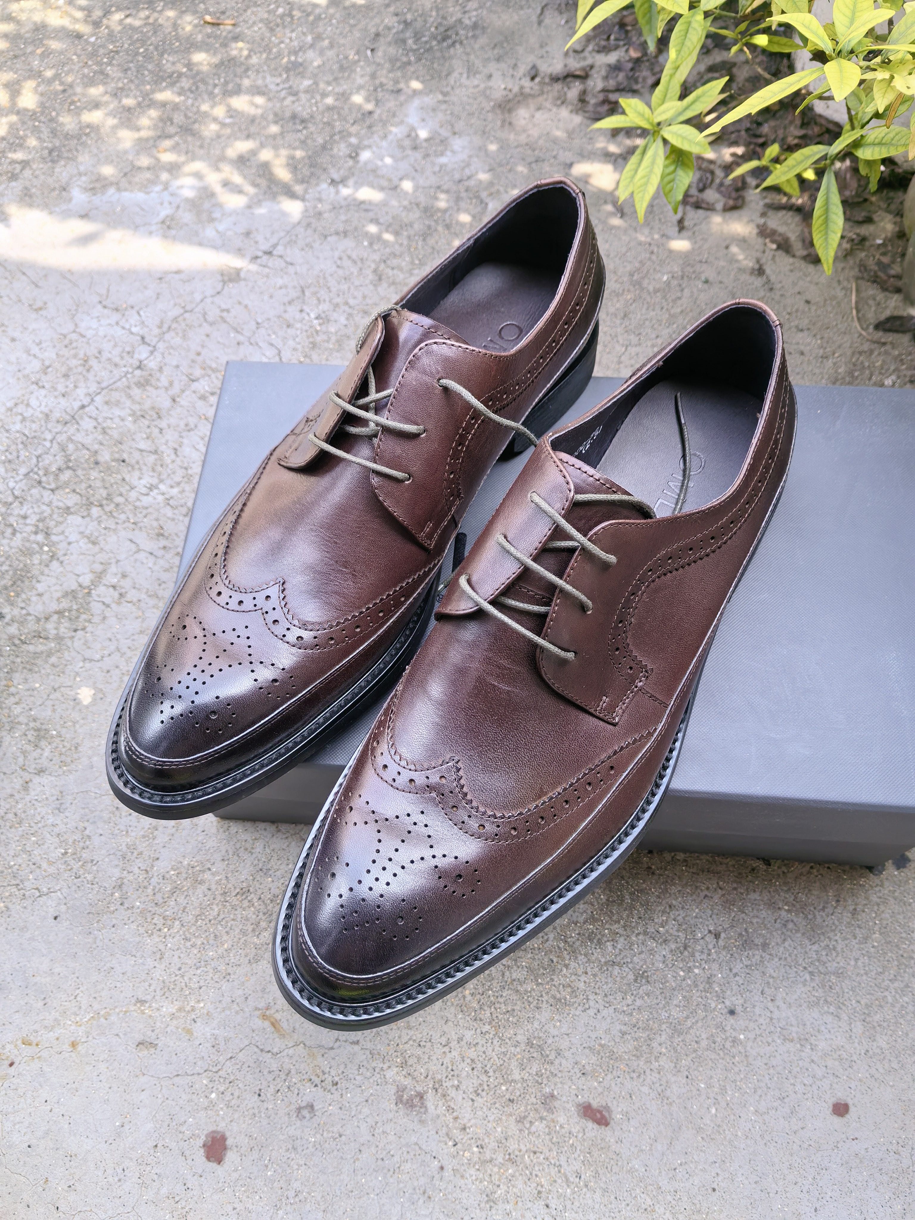 Special price men's shoes, lace-up leather shoes for men, low price clearance, only two sizes available, genuine leather, handmade