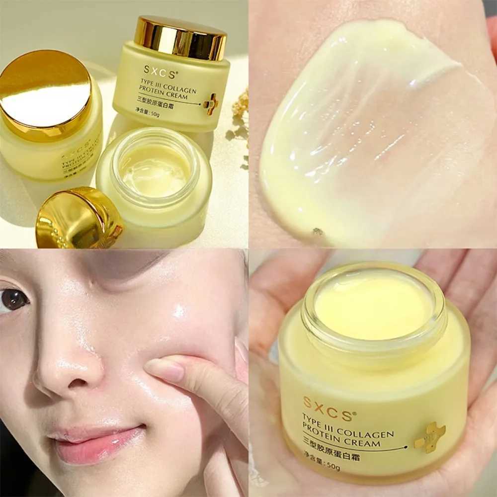 Type III Collagen Protein Cream for Face Moisturizing Lightens Fine Lines Tightens and Brightens Skin Korean Skin Care S2610171FH9
