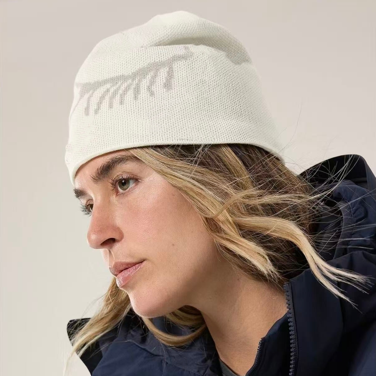 Arkturix skull cap Beanie Hat Knit Beanie Winter Hat Warm Birdhed Uncuffed Wool Thermal Thick Ski Snowboard Running Unisex Men Women Outdoor Sports