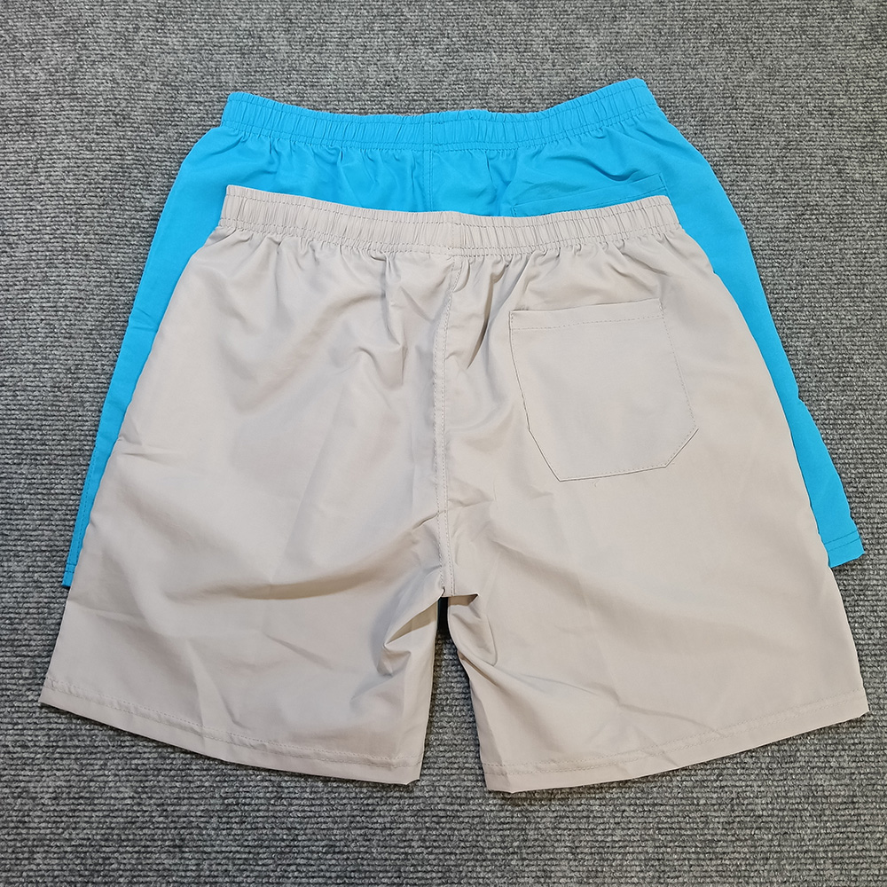Designer Shorts Triangle Patch Waterproof Quick Drying Mens Swim Short Mens Bermudas Summer Swimwear Beach Sports Shorts Elastic S-XL