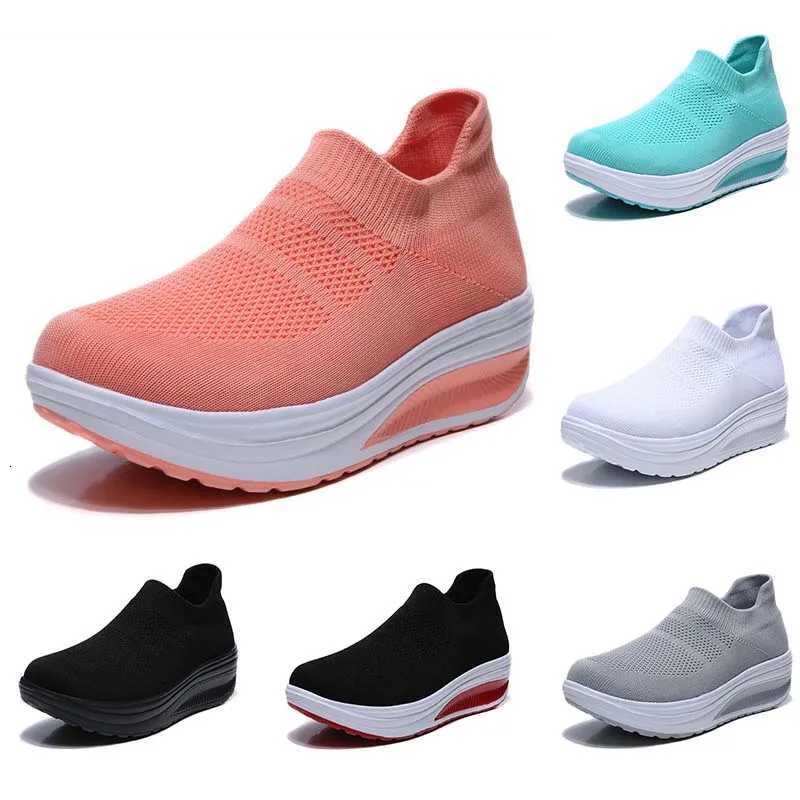 Casual Shoes Sneakers Women Fashion Femme Women Shoes New Women's Vulcanized Shoes Sneakers Thick Bottom Slip On Female Women Shoe Plus Size H2