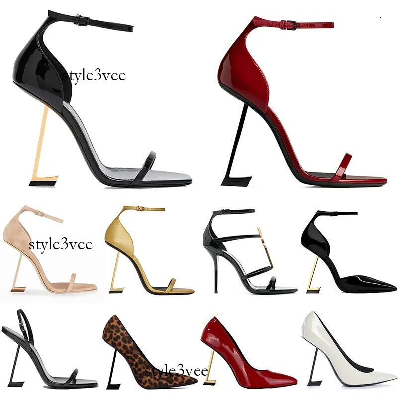 yslshoesfor women shoes With Designer High Heels women sandals Sexy Black High Heels Sharp Pointed Suede Elegant Shallow Mouth Etiquette ysllysness