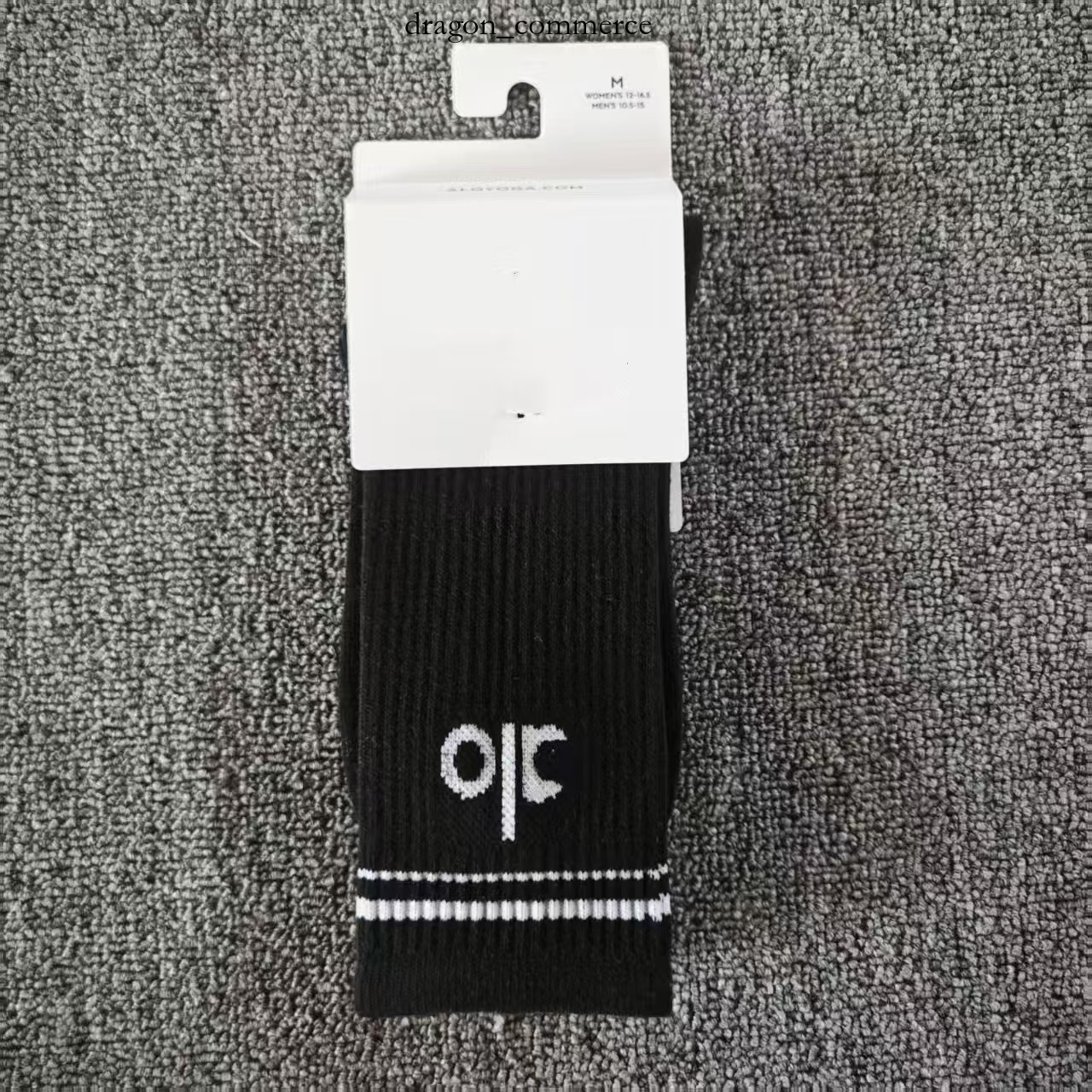 Yoga socks Autumn winter styles, high tube towel bottom socks, unisex sports and casual cotton socks, solid color fashion couple socks Solid color f
