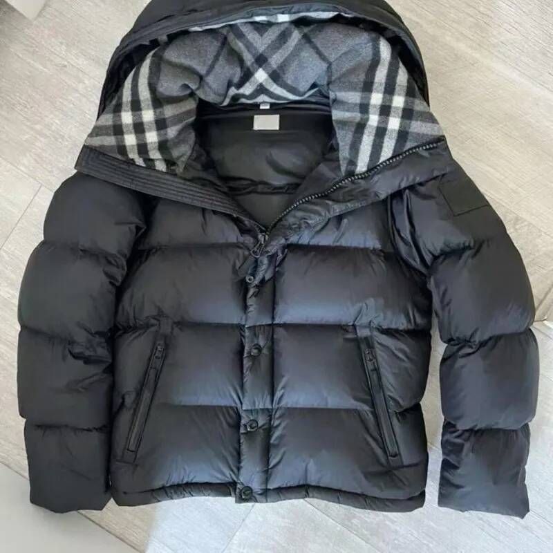 Puffer Jacket Men Designer Jacket Mens Coat Women Down Puffer Coats Winter Jackets Check Hood 2 in 1 Detachable Sleeves Body Warmer Vest Padded Park