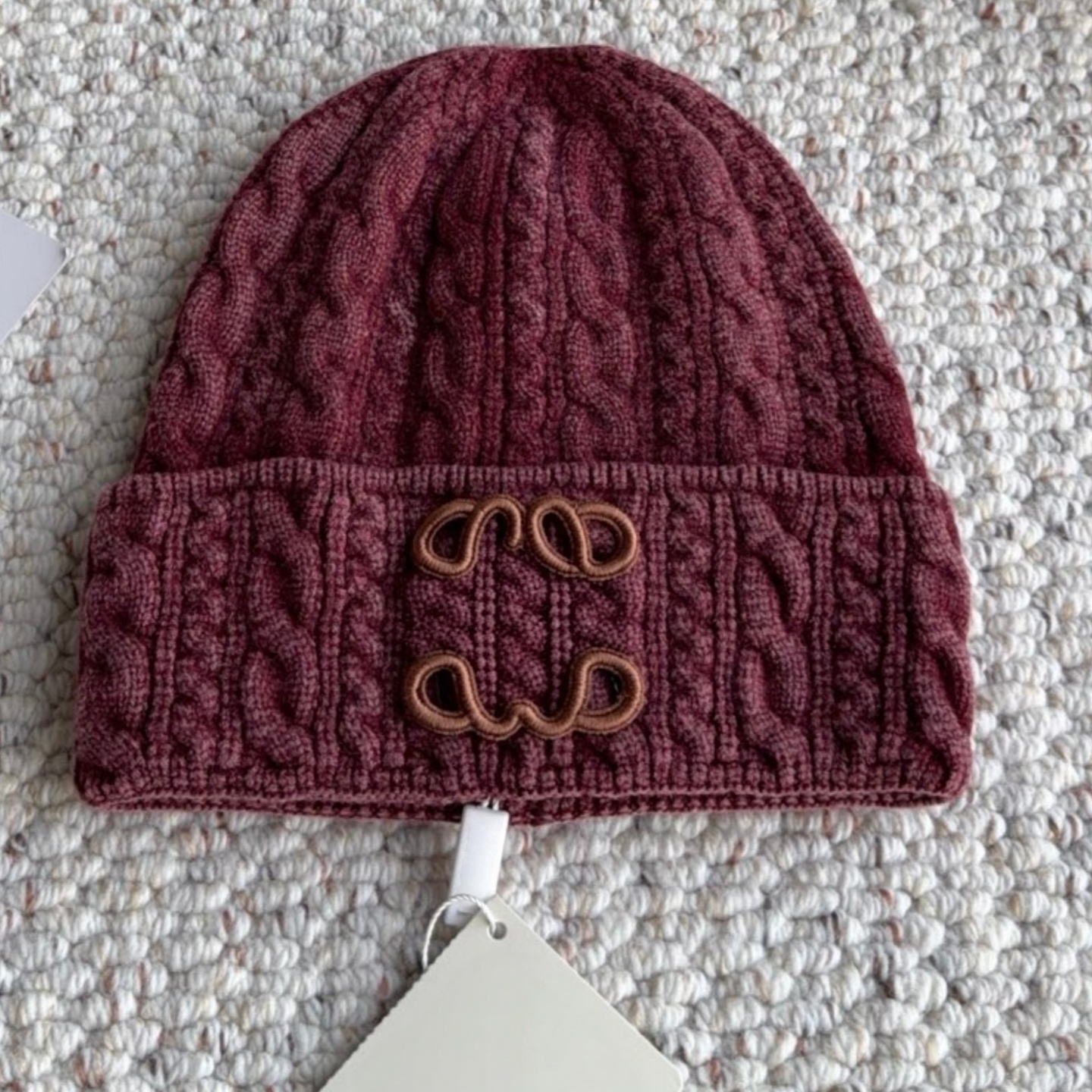 orange beanie bonnet designer beanie Winter Warm Heartslys Women's Pullover Cold Men's Outdoor Heartlys Beanie Hat Fashion Classic Trend D