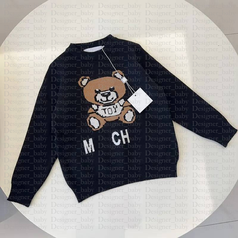 Kids Designer Clothes Knitted Shirts Children Hoodies Sweaters Luxury Pullover Sweatshirts Boy Girls Knit Sweater Autumn Winter Outerwear DPD2509021