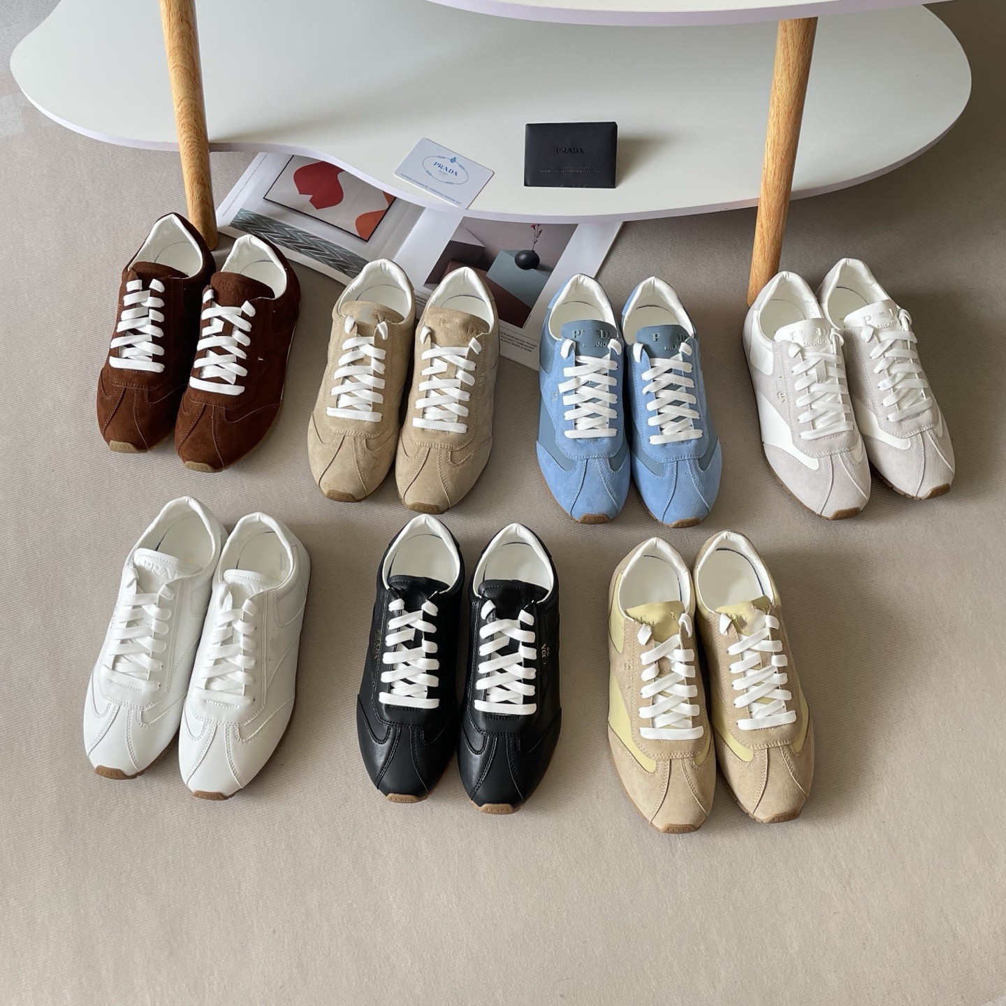 sneaker designer woman retro matte lace luxury comfortable blue casual street city vintage modern fashion sport trendy stylish work round toe office