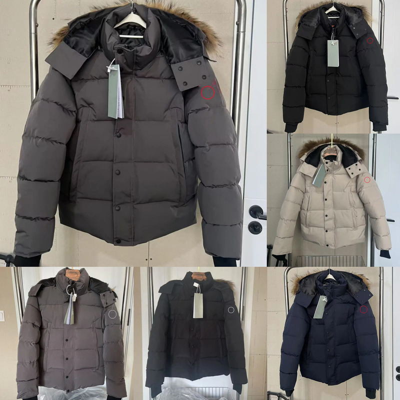 Wyndham doudoune femme luxe mens designer puffer jacket Fashion Down Jacket Winter Mens Brand Hooded Long Sleeve Thick Duck Down Jacket Womens Winte