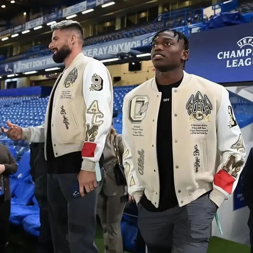 American Letter Embroidery Pattern Rhinestone High Quality Jacket And Coat Men Y2K Street Hip Hop Vintage Baseball Uniform 261016