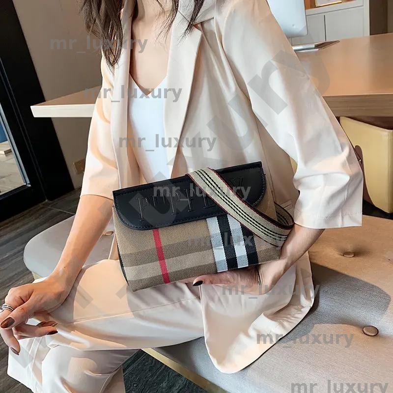 Designer Bumbag Fashion Crossbody Waist Bags Striped Contrast Casual Womens Shoulder Bag Versatile Women Luxury Purses Handbags Fanny Pack