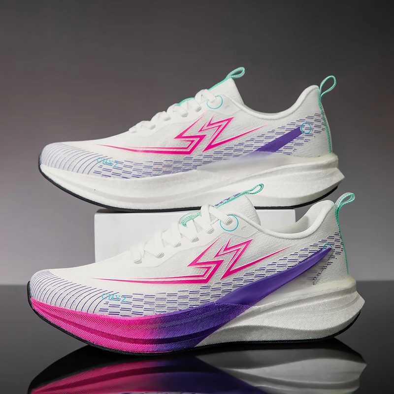 Casual Shoes Marathon Running Shoes Men Carbon Board Walking Women's Comfortable Athletic Sneakers Casual Sport Men For Men H261016